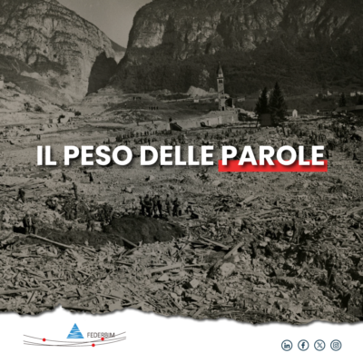 vajont memoria il peso delle parole