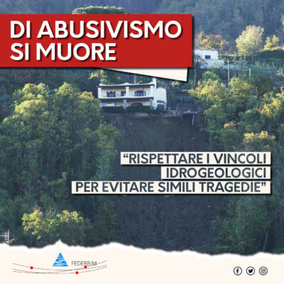 ischia frana di abusivismo si muore federbim