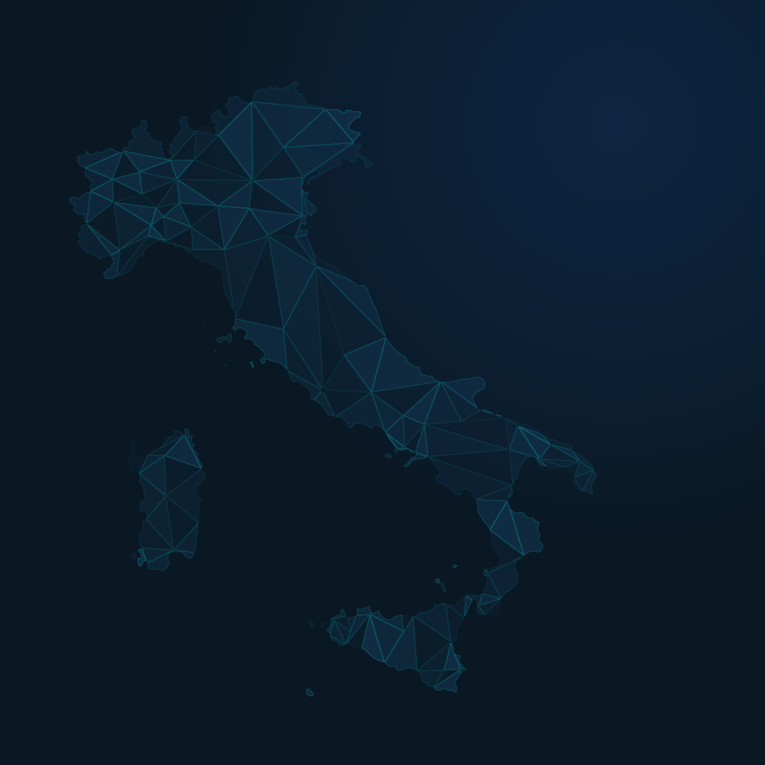 italia sfondo blu connessione dati federbim