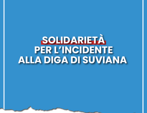 Solidarietà per l’incidente alla diga di Suviana