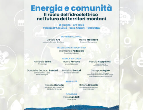 Energia e comunità – Il ruolo dell’idroelettrico nel futuro dei territori montani