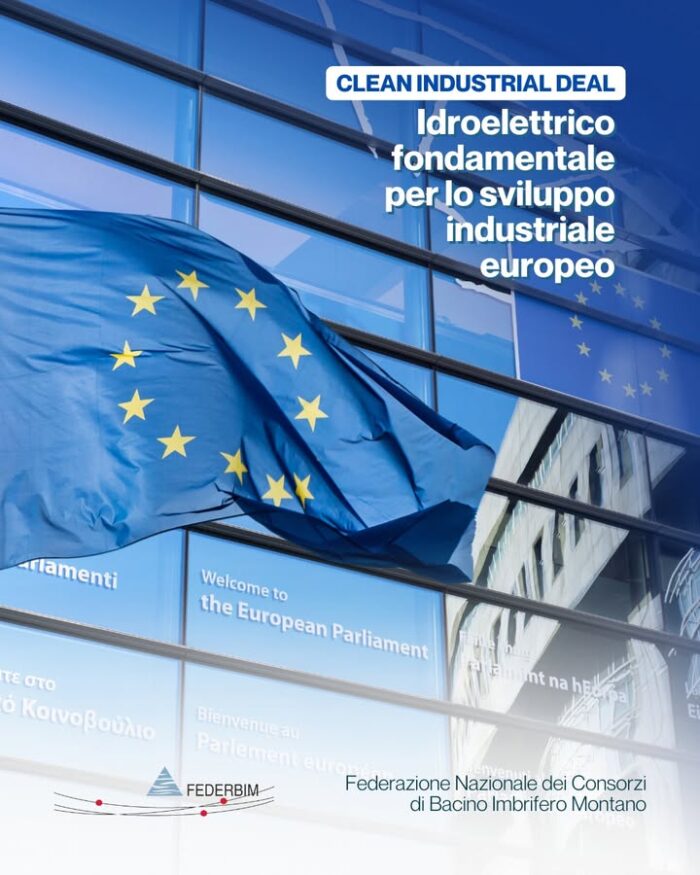🇪🇺 𝗖𝗹𝗲𝗮𝗻 𝗜𝗻𝗱𝘂𝘀𝘁𝗿𝗶𝗮𝗹 𝗗𝗲𝗮𝗹: 𝗶𝗱𝗿𝗼𝗲𝗹𝗲𝘁𝘁𝗿𝗶𝗰𝗼 𝗳𝗼𝗻𝗱𝗮𝗺𝗲𝗻𝘁𝗮𝗹𝗲 𝗽𝗲𝗿 𝗹𝗼 𝘀𝘃𝗶𝗹𝘂𝗽𝗽𝗼 𝗶𝗻𝗱𝘂𝘀𝘁𝗿𝗶𝗮𝗹𝗲 𝗲𝘂𝗿𝗼𝗽𝗲𝗼
All’inizio di quest’anno è stato presentato il #CleanIndustrialDeal, il piano dellUnione Europea finalizzato a rendere la #decarbonizzazione e la sostenibilità fattori di crescita per lindustria europea. Questo piano mira a rafforzare la competitività dellindustriale verso uneconomia a basse emissioni di carbonio. 

⚡ In questo contesto, 𝗹𝗮 𝗽𝗿𝗼𝗱𝘂𝘇𝗶𝗼𝗻𝗲 𝗱𝗶 𝗲𝗻𝗲𝗿𝗴𝗶𝗮 𝗶𝗱𝗿𝗼𝗲𝗹𝗲𝘁𝘁𝗿𝗶𝗰𝗮 𝗴𝗶𝗼𝗰𝗮 𝘂𝗻 𝗿𝘂𝗼𝗹𝗼 𝗰𝗵𝗶𝗮𝘃𝗲 per una transizione energetica equa, sicura e, a differenza dei combustibili fossili, non emette gas serra, contribuendo quindi alla riduzione dellimpatto ambientale e al raggiungimento degli obiettivi stabiliti. 

💧 𝗢𝗴𝗴𝗶 𝗹’𝗶𝗱𝗿𝗼𝗲𝗹𝗲𝘁𝘁𝗿𝗶𝗰𝗼 𝘁𝗼𝗿𝗻𝗮 𝗽𝗿𝗼𝘁𝗮𝗴𝗼𝗻𝗶𝘀𝘁𝗮 𝗰𝗼𝗺𝗲 𝘁𝗲𝗰𝗻𝗼𝗹𝗼𝗴𝗶𝗮 𝗺𝗮𝘁𝘂𝗿𝗮, 𝗮𝗳𝗳𝗶𝗱𝗮𝗯𝗶𝗹𝗲 𝗲 𝗳𝗹𝗲𝘀𝘀𝗶𝗯𝗶𝗹𝗲 e il potenziale di ammodernamento degli impianti esistenti - spesso sottoutilizzato - rappresenta una via concreta per aumentare la produzione rinnovabile senza nuovo consumo di suolo o impatto ambientale aggiuntivo.

#FederBIM #idroelettrico #energia #sostenibilità